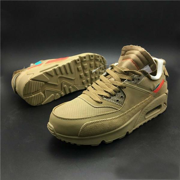 2018 Wholesale 90 V2 Desert Ore Running Shoes Mens Black Sport Sneakers Designer Shoe Outdoor Jogging shoes