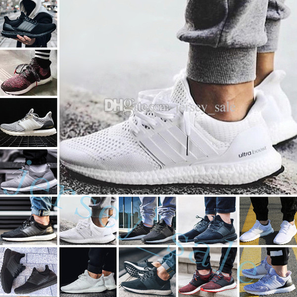 New Ultra Boost 2.0 3.0 4.0 UltraBoost men running shoes sneakers women designer Sport UB CNY Dog Snowflake Core Triple Black All White Grey