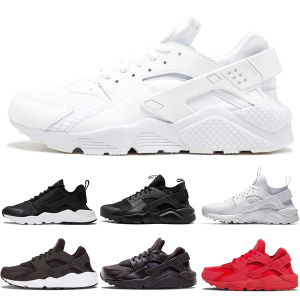 Designer White Dot ACE Huarache 4.0 IV 1.0 Running Shoes Classic Triple Black red men women Brand Huaraches luxury sports Sneakers