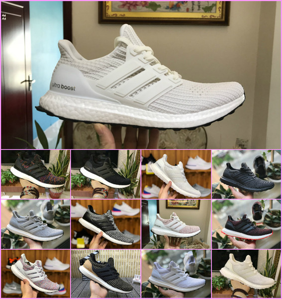 2019 Ultraboost 3.0 4.0 Casual Sports Shoes Men Women High Quality Ultra Boost 4 III White Black Running Shoes Trainer Casual Sneakers