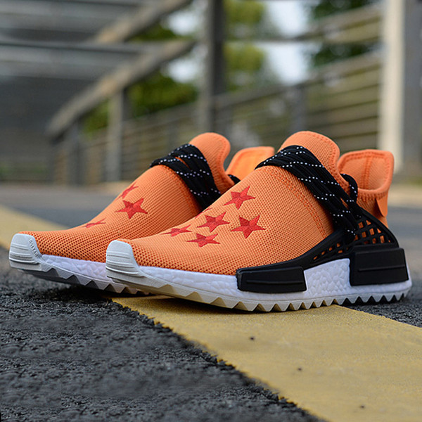 Pharrell Williams Human RACE HU NMD Trail Mens Dragon Ball luxury Designer Sports off Running Shoes for Men Sneakers Women white Trainers