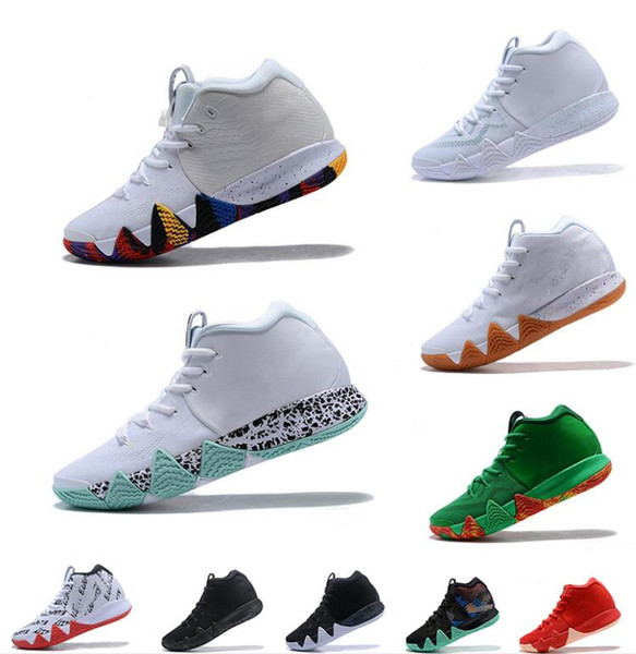 Kyrie Cheap Irving 4 Basketball Shoe 2019 Mens Designer Colorful Team Outdoor Trainers Sports Shoe Size 40-46