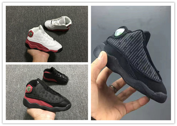 2018 New 13 13s baby kids basketball shoes for sale 13S Infant Sports sneaker boy and girl children Sports Shoes US 6C-10C