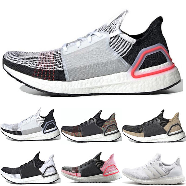 2019 Ultra Boost 5.0 Ultraboost 19 Men Women Running Shoes Laser Red Dark Pixel Refract Core Black Designer Trainer Sneakers