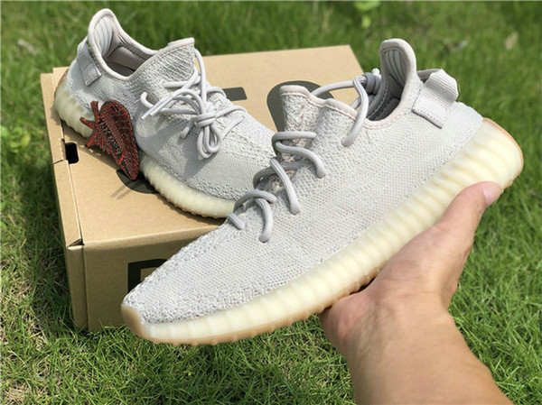 Butter 350 v2 Boot Beluga 2.0 Shoes Sneakers Static 350 V2 Women men Shoes Cream White without box