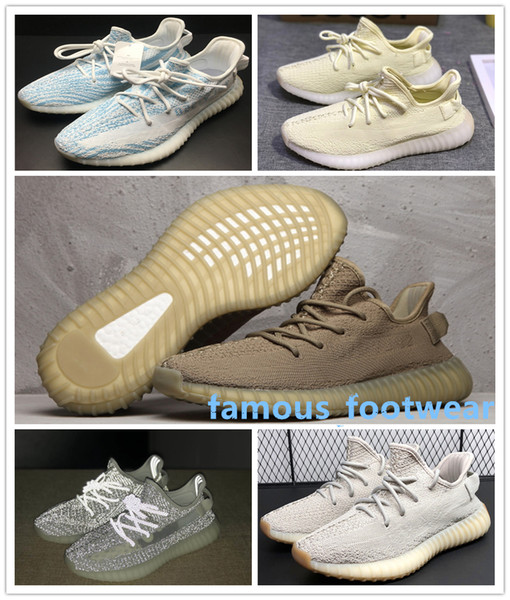 Top Quality Beluga 2.0 350 V2 runing sheos Static Refective Fluorescence Cream Mens Womens classic Butter Sesame Sport sneakers