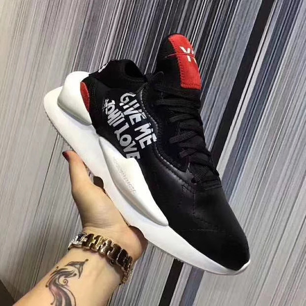 2018 New Release Y-3 Kaiwa Chunky Mens Casual Shoes Luxurious Fashion Yellow Black Red White Y3 Boots Sneakers