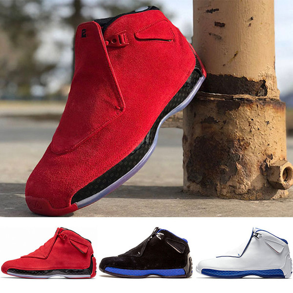 XXXIII 18 18s Toro Mens Basketball Shoes OG ASG Black White Red Bred Royal Blue Athletic Sport Sneakers trainers designer US 8-13