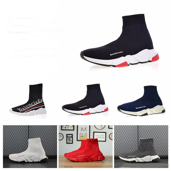 high quality fashion cheap Casual Shoes Sneakers Speed Trainer Race black Shoes mens womens Sports Shoes 36-46