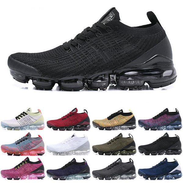 2019 New Best Fly 3.0 Running Shoes Top Quality Triple Black White Blue Red Grey Knit 2.0 Brand Sports Designer Outdoor Sneakers Shoe