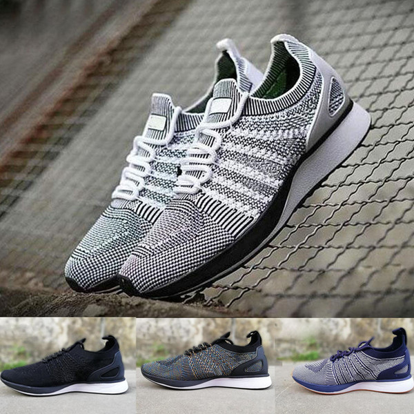 2019 Free Shipping Top Quality Fly Racer Running Shoes For Women & Men, Lightweight Breathable Athletic Outdoor Sneakers Eur 36-45