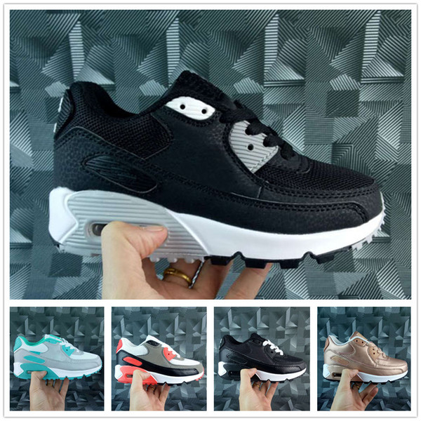 Children's Athletic Shoes Presto 90 II Kids Running shoes Black white Baby Infant Sneaker 90 Children sports shoes girls boys Youth Trainer