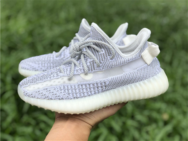 2018 Authentic 350 V2 Static Kanye West Outdoor Shoes For Men Women Butter Sesame Zebra Semi Frozen Yellow EF2905 Sneakers Size 5-12