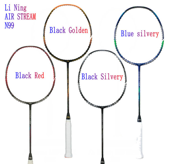 LI-NING AIR STREAM N99 II Chen Long Badminton national team Racquet High elasticity carbon racket Line completion FREE SHIPPING