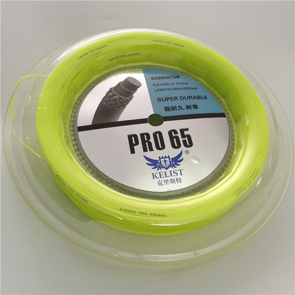 Extreme Durable Cold Resistant Quality Big Banger Pro65 0.7mm 200m Reel Professional Racket Badminton String