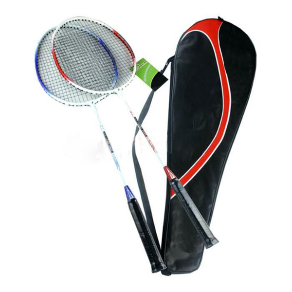 High Quality Universal High-strength Light Weight Aluminium Alloy Battledore Badminton Racket Racquet With Carry Bag