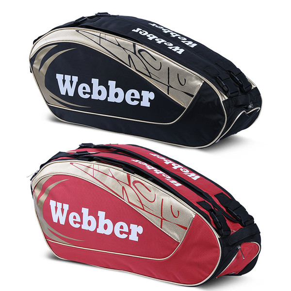 Hair bag shoulder bag 6 sticks badminton racket tennis men and women