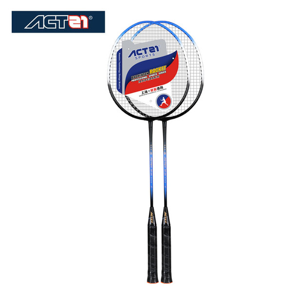 ACTEL Genuine badminton double shot ultra light composite racket resistant to durable badminton racket iron alloy one