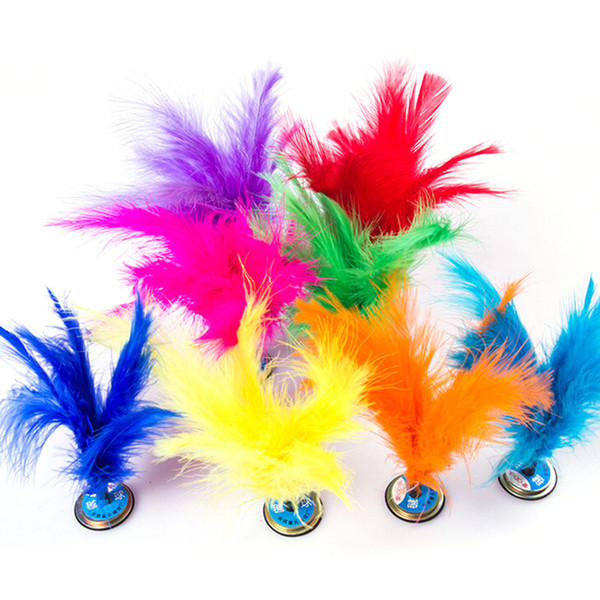 1 Pc Chinese Traditional Sports Jianzi Kick Shuttlecock Exercise Leg Muscle Strength And Body Flexibility New Sports