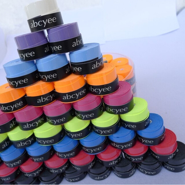 Best price abcyee badminton grip tape Tennis grip sweatband viscous peritoneal racket overgrip raquetas de padel 200pcs