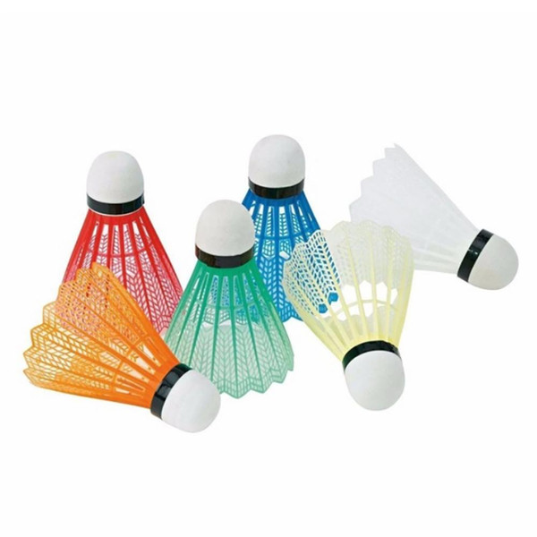 12 PCS Each Set Of Colored Foam Balls Badminton Plastic Balls Practice And Relax Play Without Cracks Feel Good High Elasticity