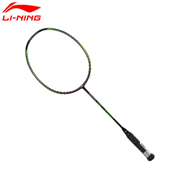 Li -Ning Turbo Charging N 9Ii Professional Badminton Rackets Offensive Type Carbon Fiber Lining Rackets Aypm 026Zyf 186