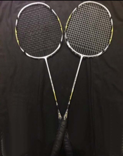 Good Quality arc 7 badminton rackets carbon T joint 28 lbs VT-FB badminton racquet Strung done with carry bag