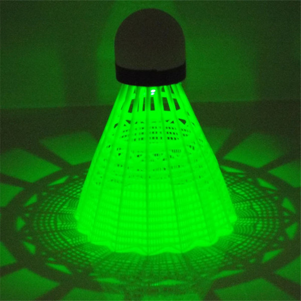 3Pcs Dark Night LED Glowing Light-up Nylon Badminton Shuttlecocks Indoor & Outdoor Sports New Colorful Lighting Balls