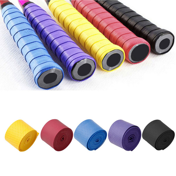 Absorb Sweat Breathable Anti-Slip Racket Bat Overgrip Roll Tennis Badminton Band