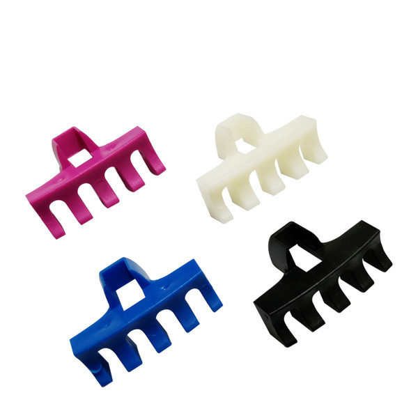 (4 pcs/lot) ZARSIA Badminton Racket Perforation Protector Stringing Machine Tool Load AWL Spreader Adapter with 5 tooth
