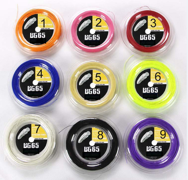 Wholesale-Free shipping(1 reel/lot)BG65 Badminton String Reel 200M