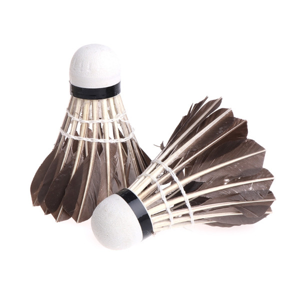 Top Grade Feather Badminton Training Shuttlecock Durable Foam Head