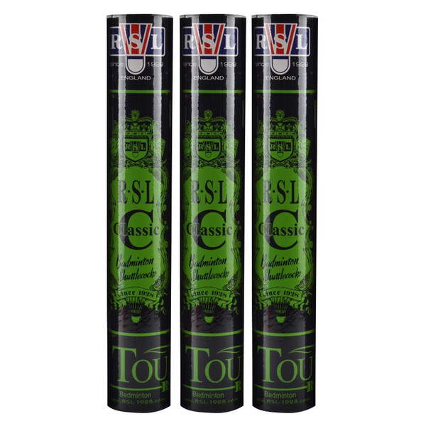 Free shipping Original RSL badminton shuttlecock Classic Tourney 25doz per lot wholesale price