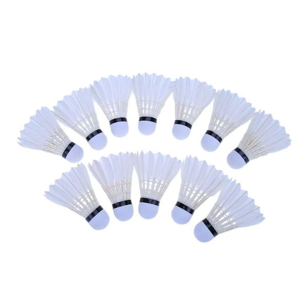 12pcs/barrel Stability Feather Everlasting Badminton Shuttlecock