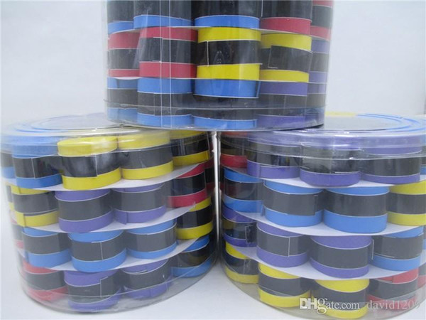 NIEUWE Droge Tennisracket Grip Anti-skid Zweet Geabsorbeerd Wraps Kranen Badminton Grips Racquet Vibration Overgrip Zweetband Hot Sport