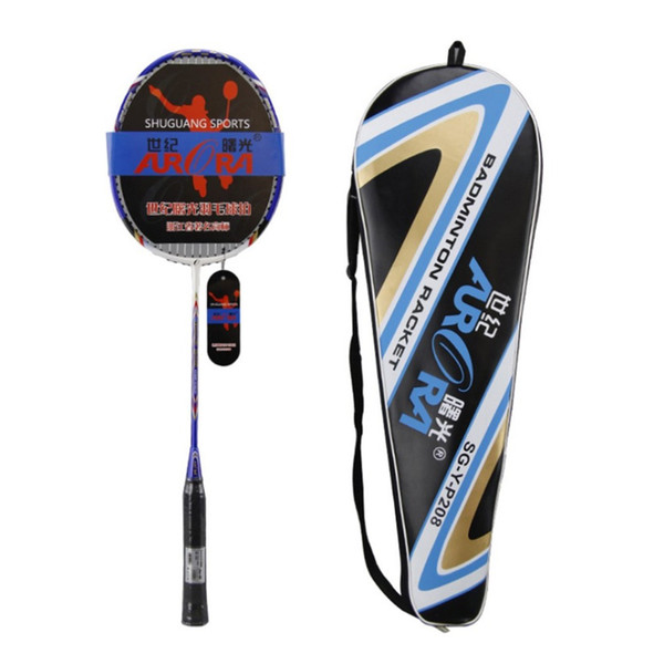 1PCS Full Carbon Badminton Racket Lightweight Cork Comfortable Handle Sport Match Competition Badminton Racquet