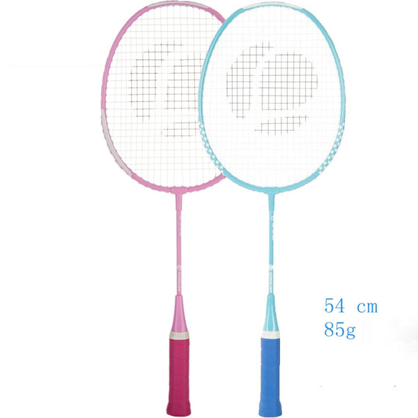 Wholesale- free shipping badminton rackets for teenagers 54 cm with 85G