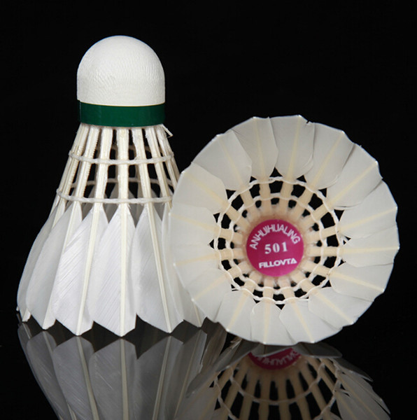 Badminton factory straight hair game ball stable and resistant Water Duck Chinese side 12 barrels badminton