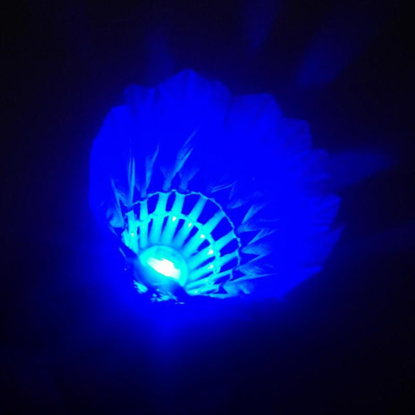 New Lamps Badminton Dark Night Colorful LED Lights Sport Badminton Light Spot Shuttlecock