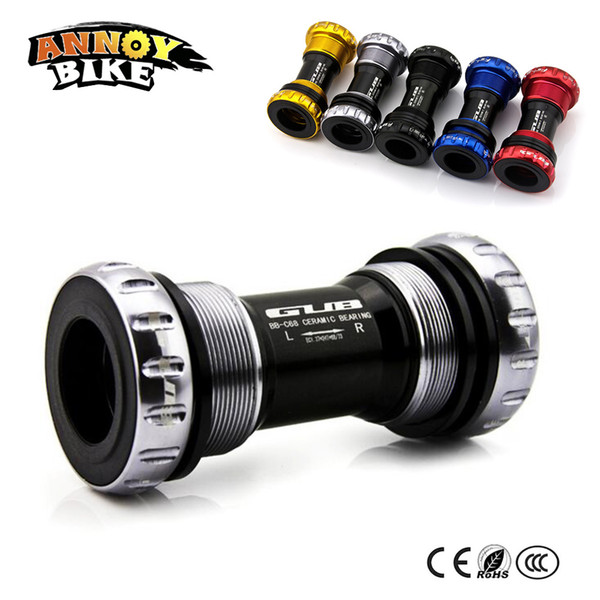 Bicycle Ceramic Bearing Bottom GUB C-68 Fat Bike Mountain MTB Bicycle Carriage Compatible Bottom Brackets Cycling Thread Axis