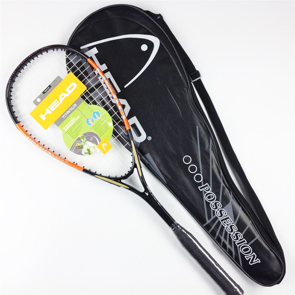 Quality Head Squash Racket With Bag Carbon Squash Racquet Orange Blue Squash Racquet With Racket Bag Head Racquet