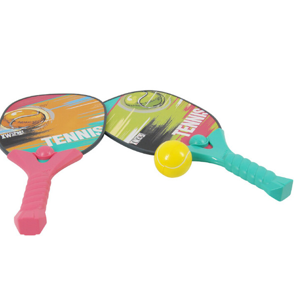 Squash Racquets new children's tennis racket beginners practice squash racket badminton racket toy box gift set