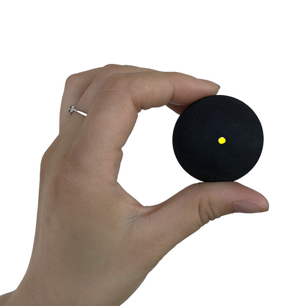 Squash Ball Two-Yellow Dots Low Speed Sports Rubber Balls Professional Player Competition squash