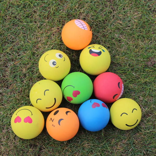 New 60mm Standard Squash Rubber Hollow Balls Smile Face Squash Balls Non-toxic Environmentally Friendly Racquet Sports Squash Balls