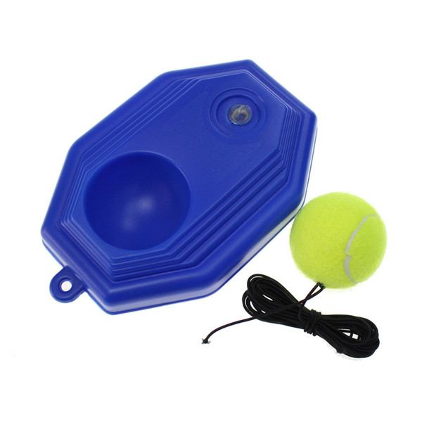 Rubber Tennis Trainer Contain A Tennis Ball Self Taught Play Springback Train Tools Rebound Balls Device 6 25cy ii