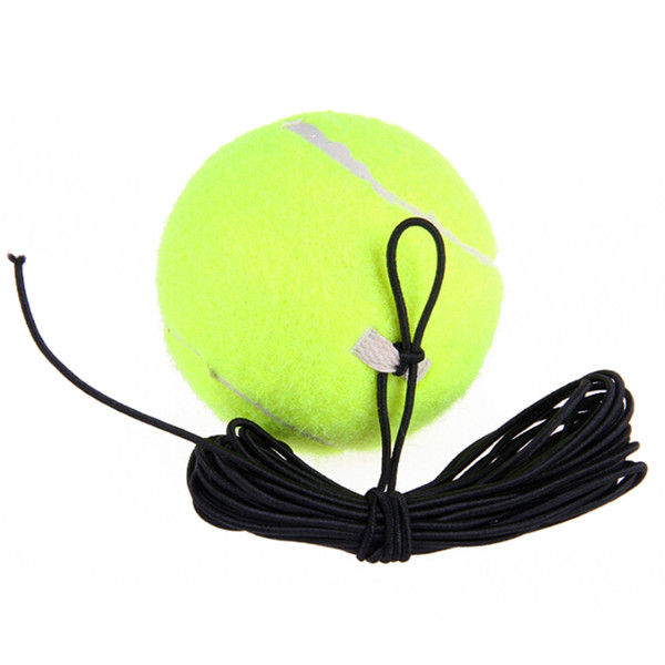 Drill Tennis Trainer Elasticity Rubber Woolen Trainer Tennis Ball With String For Single Package Practice Training