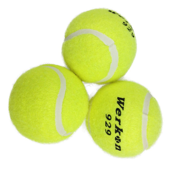 Wholesale- 3pcs/set High Quality Tennis Training Ball for Training Beginner Tennis Trainer ZX05