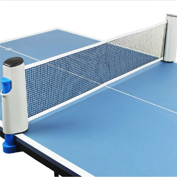 Retractable Table Tennis Table plastic Strong Mesh Net Portable Net Kit Net Rack Replace Kit for Ping Pong Playing