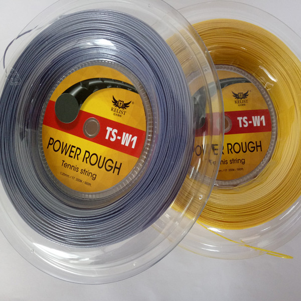 2017 New Quality Alu Power Rough Kelist Tennis String,660Ft 1.25Mm,Colorful String Can be Choosen