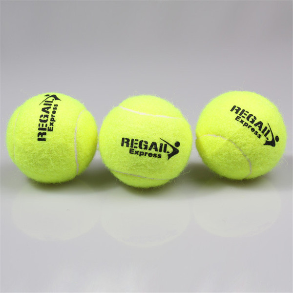 1 piece durable diameter 64mm Beginner tennis balls trainer tenis tennisballen ball yellow for traning youngsters free shipping